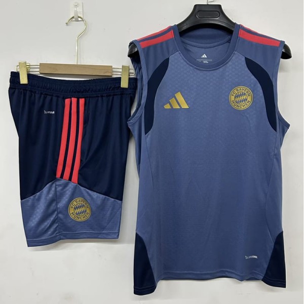 2026/27 Bayern Gray Training Shorts Suit
