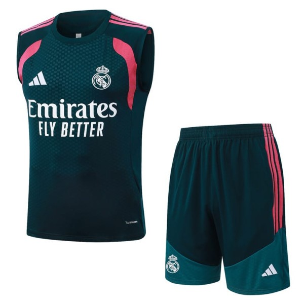2026/27 R MAD Green Training Shorts Suit