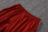 2026 Spain Brown Red Training Shorts Suit