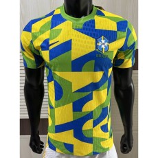 2026 Brazil Player Training Shirts