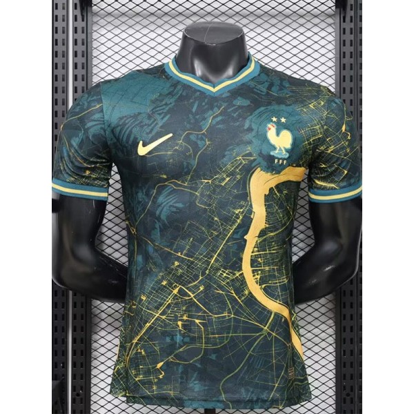 2026 France Green Player Training Shirts