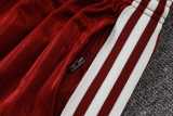 2026 Spain Brown Red Training Shorts Suit