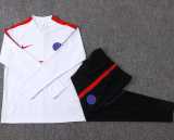 2026/27 PSG White Half Pull Tracksuit