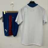 2026 Portugal White Training Shorts Suit