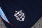2026 England Light blue Training Shorts Suit