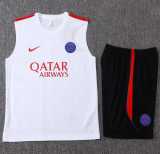 2026/27 PSG White Training Shorts Suit