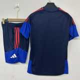 2026/27 Lyon Royal blue Training Shorts Suit