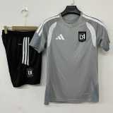2026/27 Los Angeles Gray Training Shorts Suit