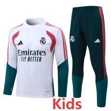 2026/27 R MAD White Kids Half Pull Tracksuit
