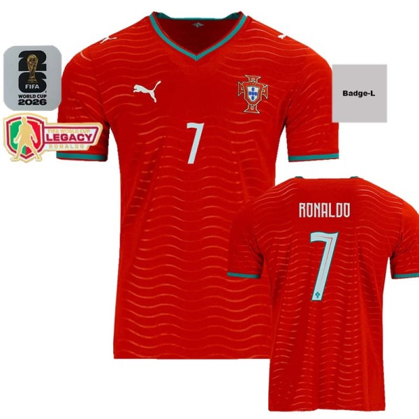 2026 Portugal Home World Cup Legacy Ronaldo #7 Fans Soccer jersey