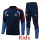 2026/27 Bayern Royal blue Kids Half Pull Tracksuit