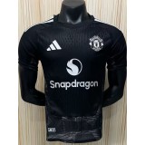 [PLAYER] 2026/27 Man Utd GKB Black Player Soccer jersey