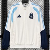 2026 Argentina White Windbreaker