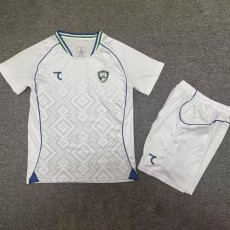 2026 Uzbekistan Away Fans Kids Soccer jersey