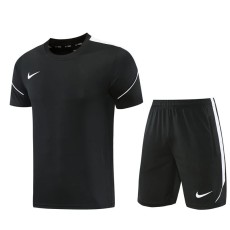 2026/27 NK Black Training Shorts Suit