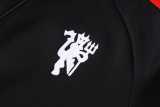 2026/27 Man Utd Black Kids Tracksuit