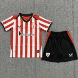 2026/27 Bilbao Home Fans Kids Soccer jersey