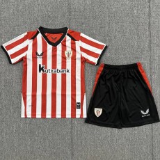 2026/27 Bilbao Home Fans Kids Soccer jersey