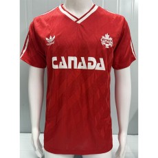 1986 Canada Home Retro Soccer jersey