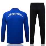 2026 Argentina Kids Half Pull Tracksuit