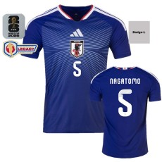 2026 Japan Home World Cup Legacy Nagatomo  #5 Fans Soccer jersey