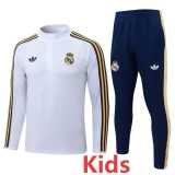 2026/27 R MAD White Kids Half Pull Tracksuit