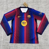 2026/27 BAR Home Fans Long Sleeve Soccer jersey