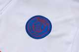 2026/27 PSG White Kids Half Pull Tracksuit