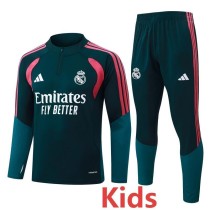 2026/27 R MAD Green Kids Half Pull Tracksuit