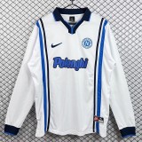 1997/98 Napoli Away Retro Long Sleeve Soccer jersey