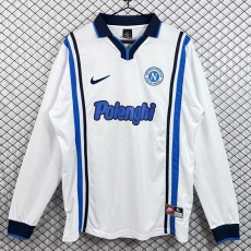 1997/98 Napoli Away Retro Long Sleeve Soccer jersey