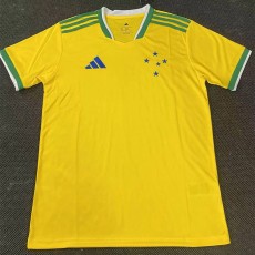 2026/27 Cruzeiro Special Edition Yellow Fans Soccer jersey