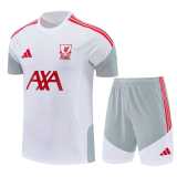2026/27 LIV White Training Shorts Suit