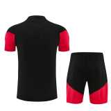 2026/27 Man Utd Black Training Shorts Suit