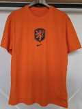 2026 Netherlands T-Shirt Orange Sport Swear