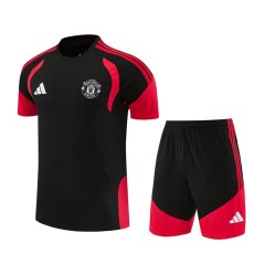 2026/27 Man Utd Black Training Shorts Suit
