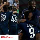 2025/26 PSG Home With 2 Stars Fans Soccer jersey