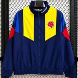 2026 Colombia Royal blue Windbreaker