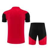 2026/27 Man Utd Red Training Shorts Suit