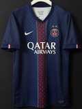 2025/26 PSG Home With 2 Stars Fans Soccer jersey