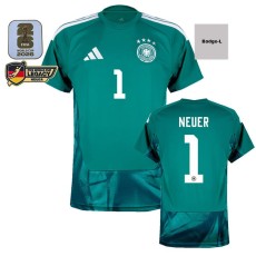 2026 Germany GKG Green World Cup Legacy Neuer #1 Fans Soccer jersey