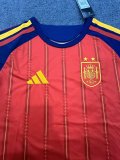 Copy 2026 Spain Home Red 2 Stars Fans Soccer jersey