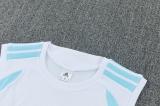 2026 Argentina WhiteTraining Shorts Suit