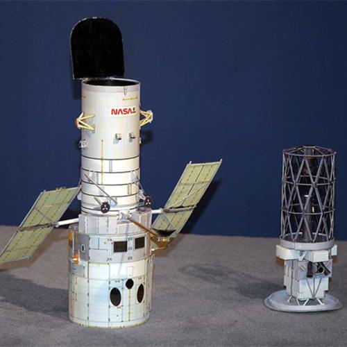 1:48 Hubble Space Telescope Paper Model DIY 3d Model Toy