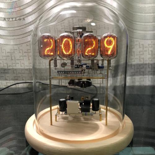 Unique Retro IN-12 Nixie Tube Clock Bulks DIY Kit Technology Ornament - Sci Fi Home Decor