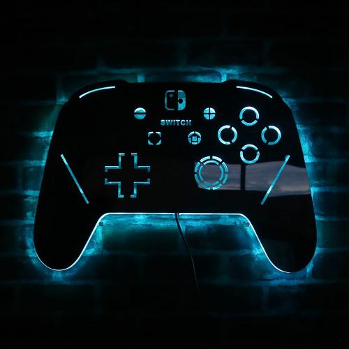 Switch Controller Wall Light RGB Led Lighting Gaming Room Decor