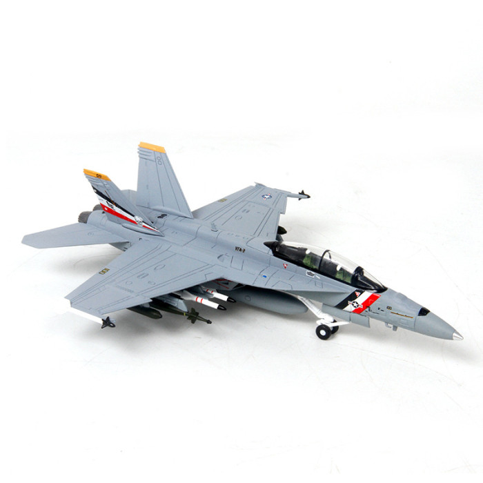 Classic Fighter Model  1:100 American Hornet F-18 Two-seater Carrier-based Fighter Alloy Model