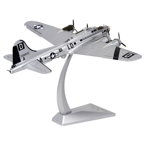Classic Fighter Model 1:72 U.S. B-17 Sky Fortress Bomber (Light Gray Painting) World War II Classic FighterAlloy Model