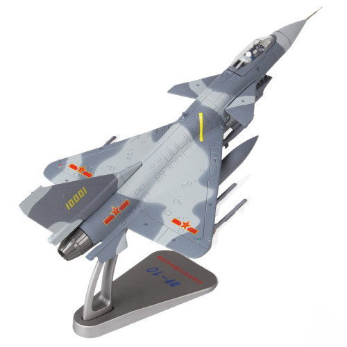 Classic Fighter Model  1:72 J-10 Fighter Military Parade Single-seater Edition  Version Alloy Model