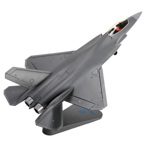 1:100 Classic Model Fighter FC-31 ( Shenyang J-31） Stealth Fighter (Gyrfalcon) Grey Edition ，Alloy